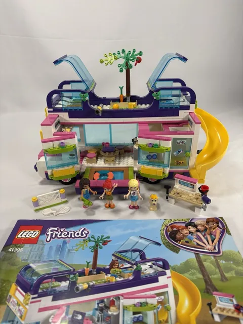 LEGO Friends 41395 Friendship Bus - Complete Retired with Manual No Box