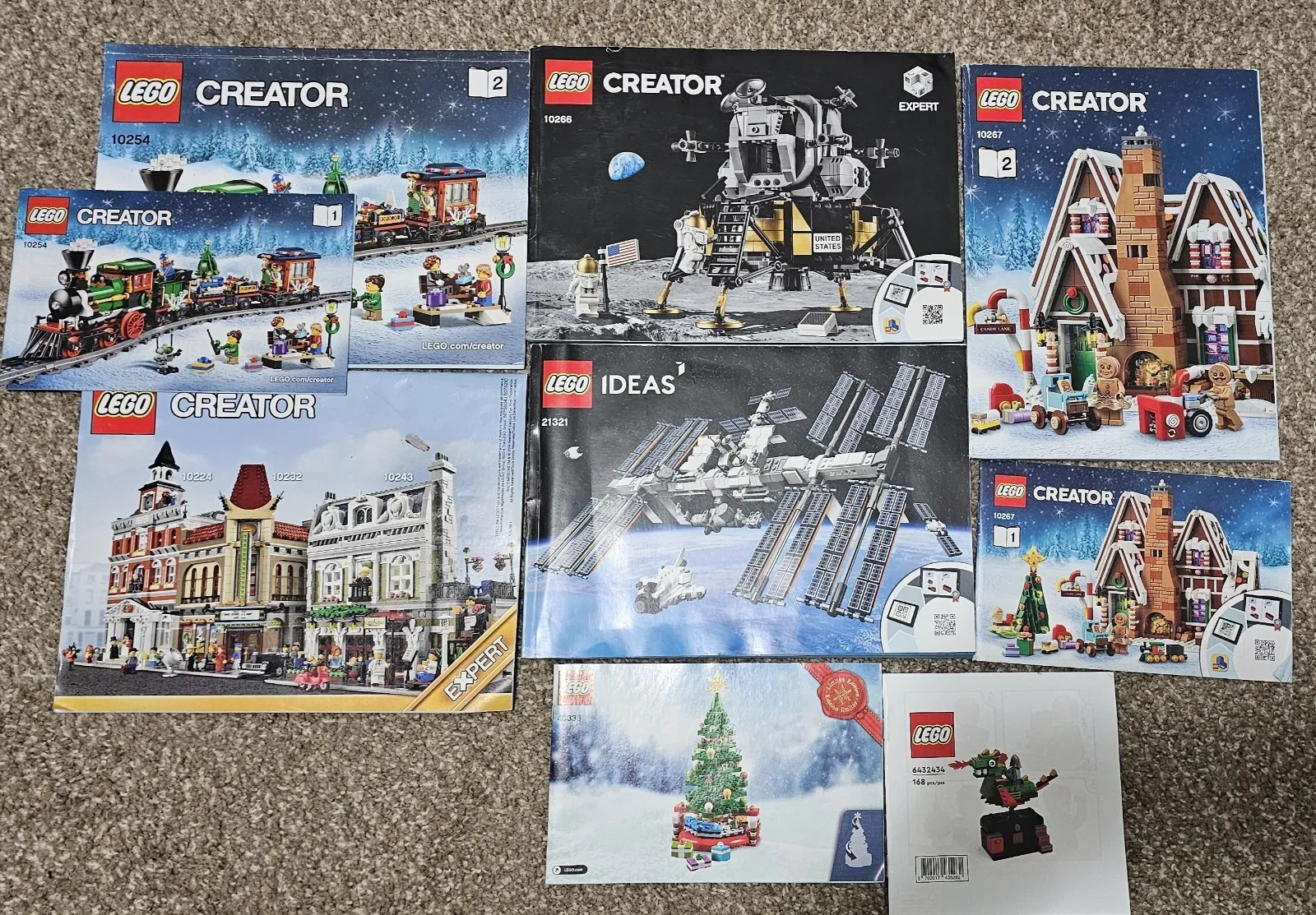 LEGO Creator / Ideas Instruction Manual Lot Mixed Sets MANUALS ONLY Expert 