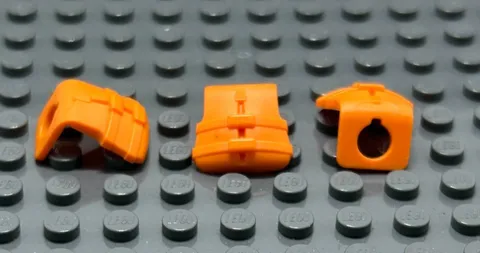 Lego 38781 Minifigure life jacket orange lot qty 3