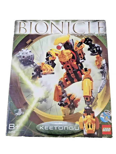 LEGO Bionicle Keetongu 8755 Sealed Unopened Box Web of Shadows Metru Nui Titan