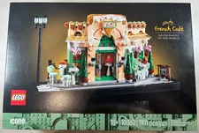 New Sealed Lego Icons 10362 French Cafe Building Set 1101 pcs World Restaurants