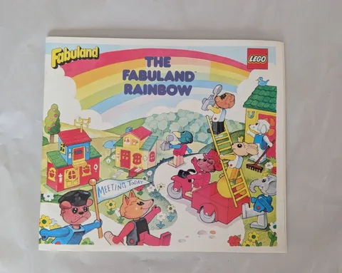 Lego The Fabuland Rainbow Story Book Kit Record