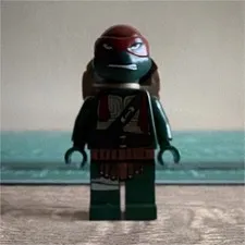 LEGO Teenage Mutant Ninja Turtles Raphael Minifigure - Red Mask & Shell TMNT