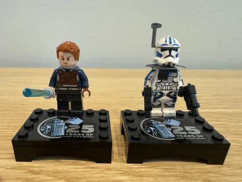 LEGO Star Wars 25 Years Anniversary Cal Kestis and Arc Trooper Fives lot of 2