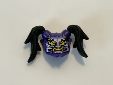 LEGO Ninjago Oni Mask Of Hatred Ultra Violet Headgear (70640, 70641, 70643) 2018