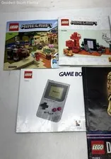 Lot Of 8 Pcs Assorted Lego Multicolor Mixed Various Instruction Manuals