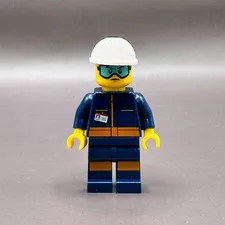 LEGO Minifigure Ground Crew Technician cty1010 City Space Exploration 60228