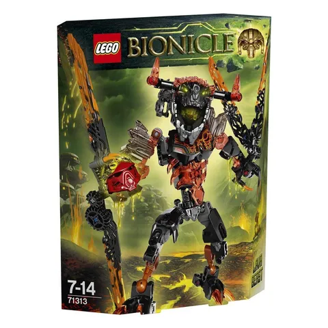 LEGO BIONICLE 71313 Lava Monster Construction Set, 114 Pieces