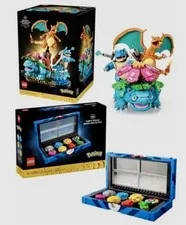 LEGO Pokemon 72153 Venusaur Charizard Blastoise Kanto Trio 6838 pcs