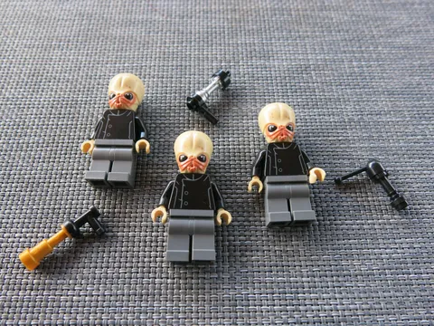 LEGO Star Wars 75290 MOS Eisley Cantina - 3x Bith Musician Sw0554