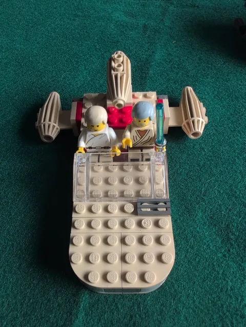 Vintage Starwars Lego Set Lot (3) 7110, 7121, 7128 All 3 Complete, NO Box Or...