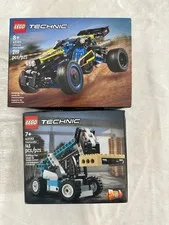 LEGO Technic Lot of Two 42133 Telehandler  & 42164 Off-Road Race Buggy NIB!