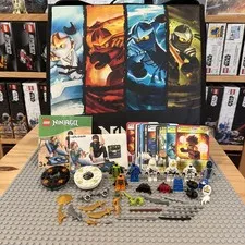 Lego Ninjago Minifigure Lot Great Condition - Minifigures, Weapons, Accessories!