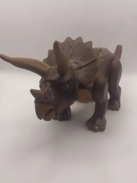 LEGO Jurassic World 76959 Figure Only: Triceratops Reddish Brown Back Medium