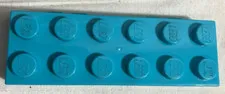 LEGO Blue Pencil Case 2013 brick Box Plastic