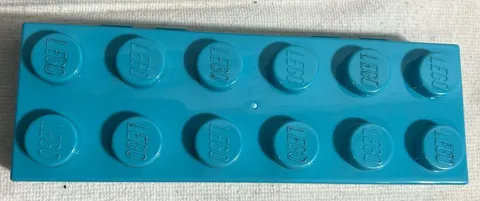LEGO Blue Pencil Case 2013 brick Box Plastic