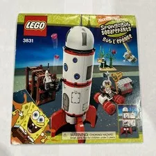 [ Instruction Manual ONLY ] Lego 3831 SpongeBob Squarepants Rocket Ride