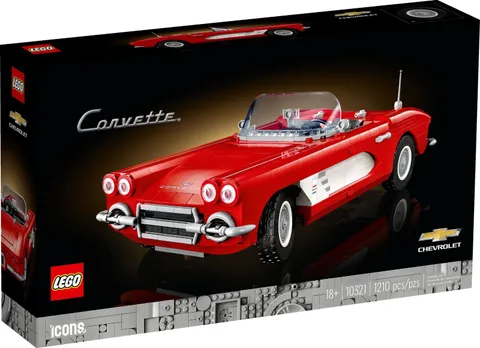 LEGO Icons:  Corvette 10321 - NEW