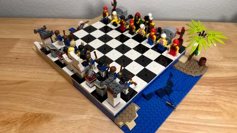 LEGO Pirates: Pirates Chess Set (40158) 100% Complete