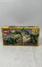 Set Of 174 Pieces Lego Set Number 31058 Creator 3 In 1 Mighty Dinosaurs Box