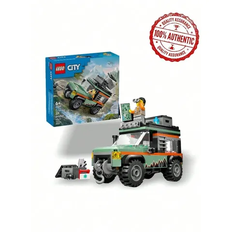 LEGO City 60447 Mountain Off-Road Truck - Adventure Building Toy, Gift for 6+
