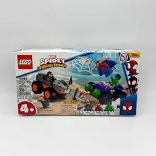 Lego Marvel Spidey Amazing Friends Hulk Vs. Rhino Truck 10782 Sealed IOB 2022