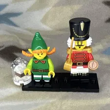 LEGO Minifigures Series 11 Elf w/ Clear Accessory & Toy Soldier Minifigure