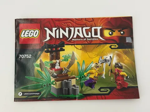 LEGO Ninjago 70752 Jungle Trap Instruction Manual Only - 2015