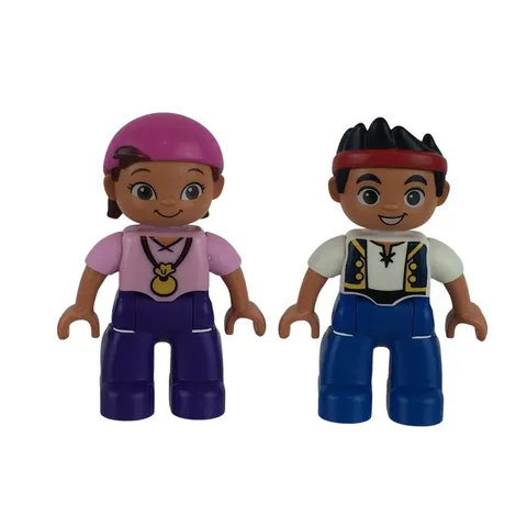 Lego Duplo Disney Jake and the Neverland Pirates Izzy & Jake Figures