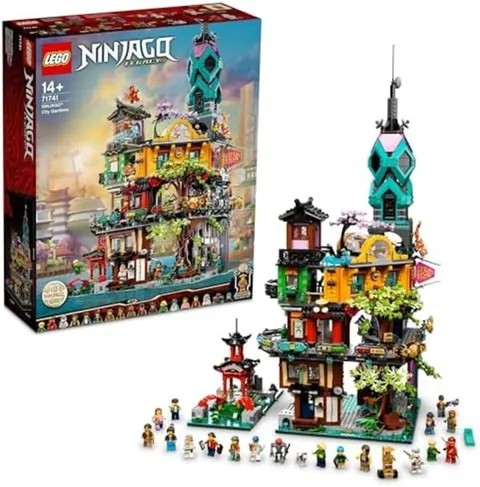LEGO 71741 NINJAGO: NINJAGO City Gardens Block Toy F/S w/Tracking# Japan New