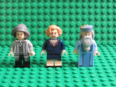 Lot LEGO Harry Potter Minifigures Series 1 Goldstein Albus Dumbledore Goldstein
