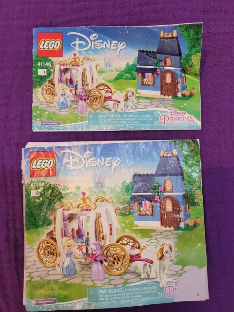LEGO Disney Princess 41146 Cinderella's Enchanted Evening Instructions Manuals