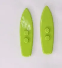 LIME GREEN LEGO Surfboard Minifigure 