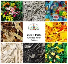 LEGO Parts & Pieces: 1/2 LB. or 200+ PC. LOT - Choose Color ✨Excellent Condition