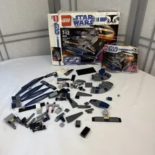 LEGO Star Wars 8016 Hyena Droid Bomber 2009 w/ Original Box & Instructions