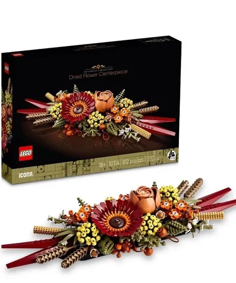 Lego 10314 Botanicals: Dried Flower Centerpiece Retired
