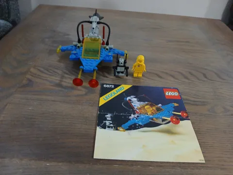 LEGO Space: Xenon X-Craft (6872) 100% Complete w Minifigures & InstructionsThis