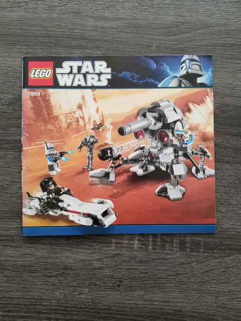 Lego Star Wars 7869 Battle For Geonosis Manual Only