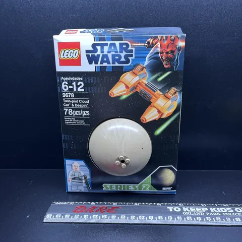LEGO 9678 Star Wars Twin Pod Cloud Car & Bespin w/Lobot Minifig - NEW!