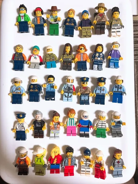 LEGO Minifigure Set Lot Bulk Sale Variety old   