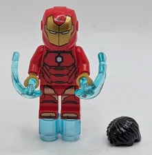 Lego Marvel Invincible Iron Man Minifigure SH0638 fm 76077 Detroit Steel Strikes