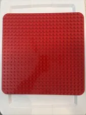 Lego Duplo Baseplate - Red 22x22 Studs - 15" x 15"