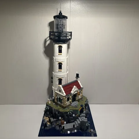 Lego 21335 Motorized Lighthouse Ideas #43 Set Retired BuiltTested Works See Desc