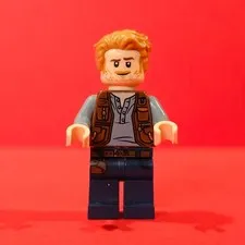 LEGO minifigure, Jurassic World, Dominion, jw023, Owen Grady