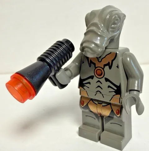 LEGO STAR WARS MINI FIGURE Geonosian - Dark Gray Without Wings sw0062