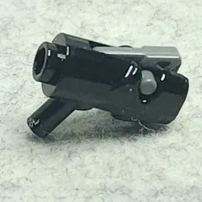 LEGO 15391c01 Minifigure Weapon Shooter Gun Dark Stone Grey Trigger Black x1 New