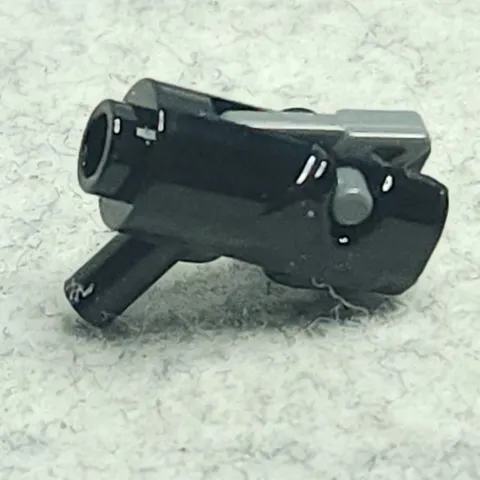LEGO 15391c01 Minifigure Weapon Shooter Gun Dark Stone Grey Trigger Black x1 New