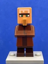 Villager (Farmer) min028 - LEGO Minecraft Used Minifigure