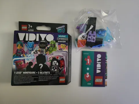 Lego Bandmates Series 2 Vidiyo Minifigure 43108 Dragon Guitarist (Rare)