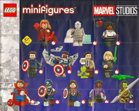LEGO 71031 Marvel Studios Series 1 – Complete Set of 12 Minifigures | NEW ！